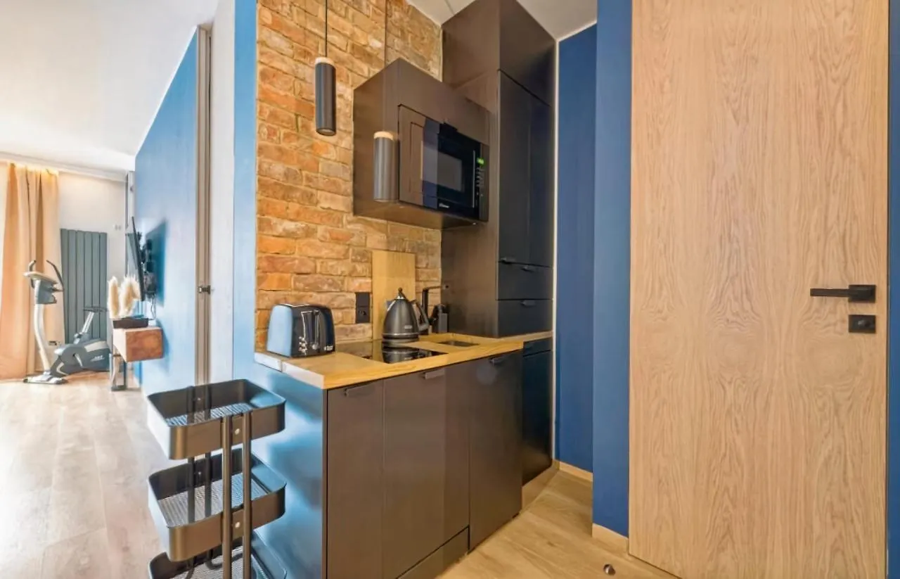 Апартаменты Riverview Apartament Waterline Spa & Pool Гданьск